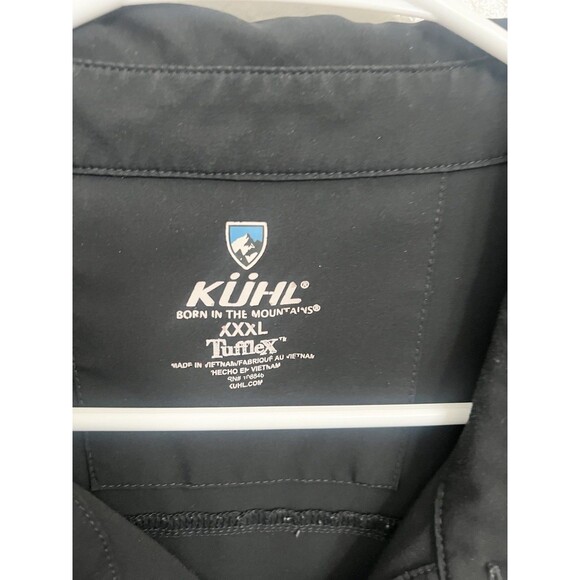 KUHL Tufflex Renegade Blackout Shirt Mens 2XL Short Sleeve Button Up Performance - Picture 3 of 8